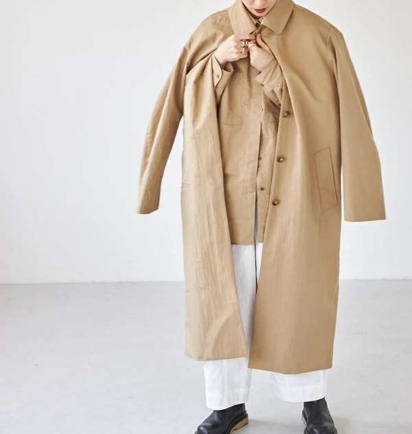 【即納】TODAYFUL トゥデイフル LIFEs ライフズ　Soutiencollar Over Coat ステンカラーオーバーコート  12120001 吉田怜香【2023】【SS】｜au PAY マーケット