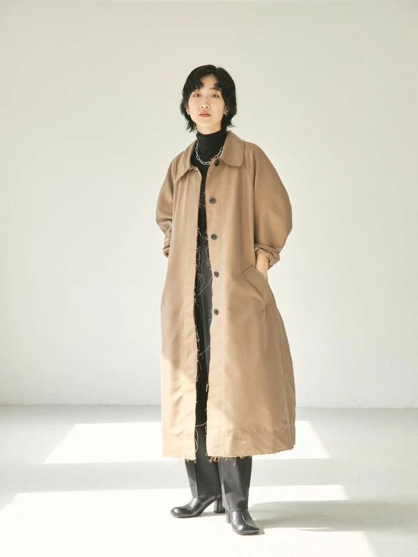 即納】TODAYFUL トゥデイフル LIFEs ライフズ Satin Twill Coat サテン