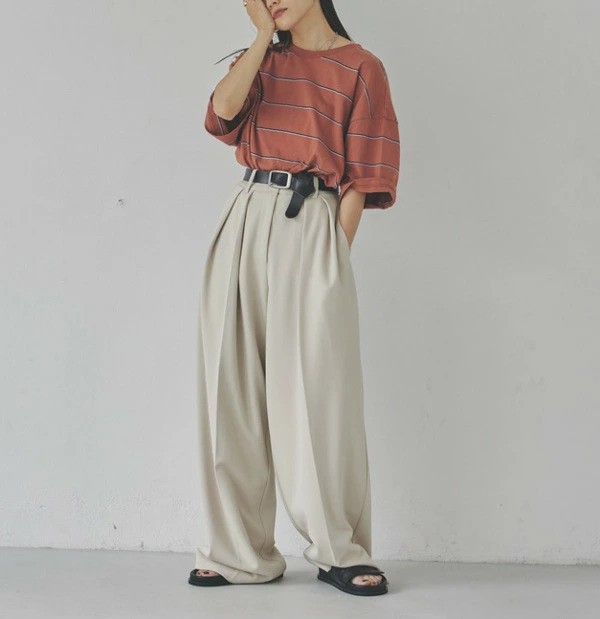 todayful Doubletuck Twill Trousers 36 - パンツ