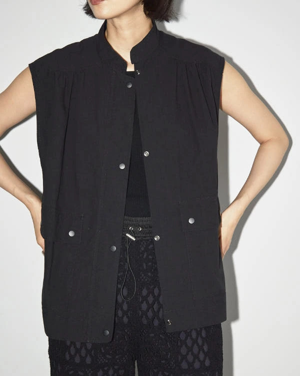 【即納】TODAYFUL トゥデイフル LIFEs ライフズ　Flappocket Cotton Vest フラップポケットコットンベスト 12310105 吉田怜香【2023】【SS】【2023春夏】【2023SS】【入荷】_5