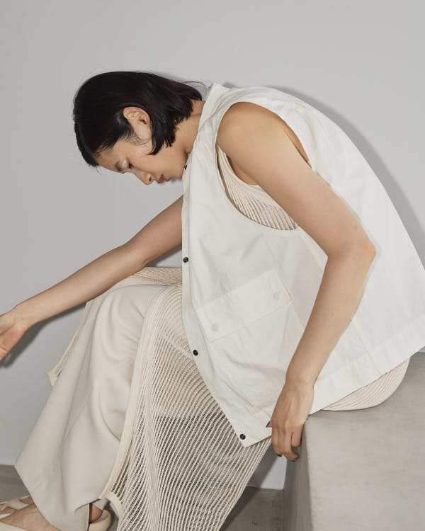 即納】TODAYFUL トゥデイフル LIFEs ライフズ Flappocket Cotton Vest ...