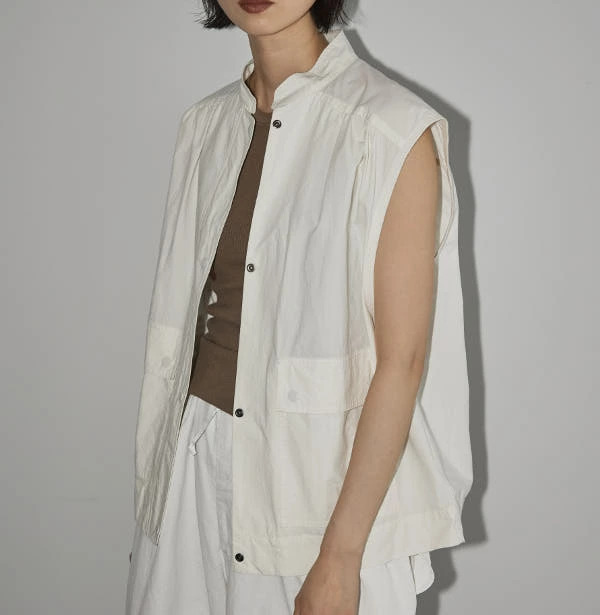 【即納】TODAYFUL トゥデイフル LIFEs ライフズ　Flappocket Cotton Vest フラップポケットコットンベスト 12310105 吉田怜香【2023】【SS】【2023春夏】【2023SS】【入荷】_8