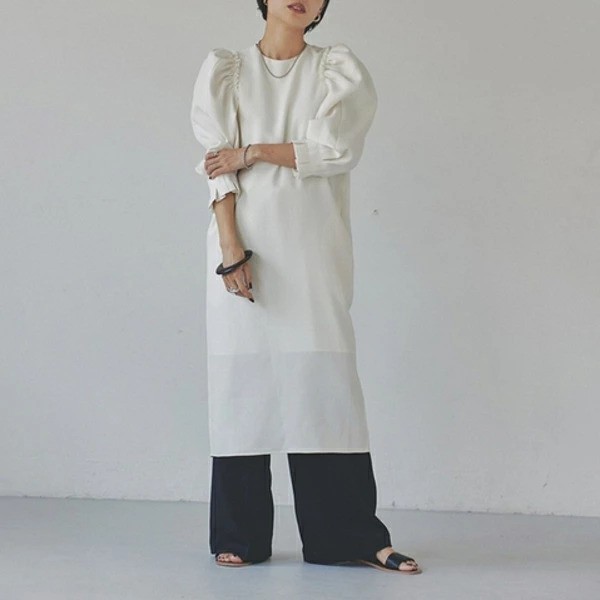 即納】TODAYFUL トゥデイフル LIFEs ライフズ Puffshoulder Dress パフ