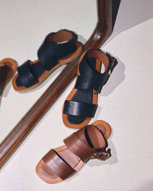 即納】TODAYFUL トゥデイフル LIFEs ライフズ Flat Belt Sandals ...