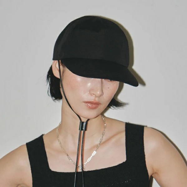 【新品未使用】Life's Leather Cord Cap todayful黒