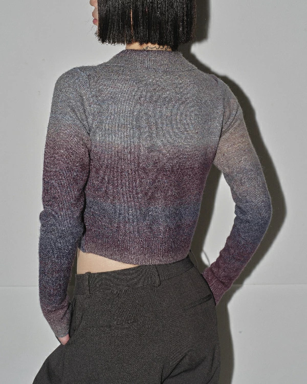 【SALE】【セール】【20％OFF】【即納】TODAYFUL トゥデイフル LIFEs ライフズ　Gradation Knit Shirts グラデーションニットシャツ トップス 12420505 吉田怜香【2024】【AW】【2024秋冬】【2024AW】【入荷】 SALE】【セール】【20％OFF】【即納】TODAYFUL トゥデイフル LIFEs