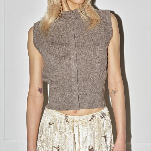 【即納】TODAYFUL トゥデイフル LIFEs ライフズ　Compact Knit Vest コンパクトニットベスト 12420515 吉田怜香【2024】【AW】【2024秋冬】【2024AW】【入荷】