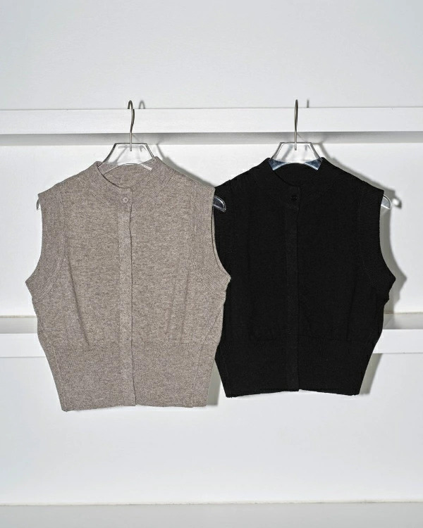 【即納】TODAYFUL トゥデイフル LIFEs ライフズ　Compact Knit Vest コンパクトニットベスト 12420515 吉田怜香【2024】【AW】【2024秋冬】【2024AW】【入荷】 即納】TODAYFUL トゥデイフル LIFEs ライフズ Compact Knit Vest
