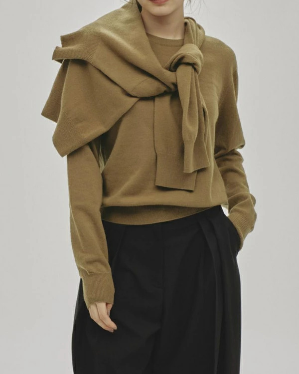 【即納】TODAYFUL トゥデイフル LIFEs ライフズ　Wool Cashmere Seamless Knit ウールカシミヤシームレスニット 12420519 吉田怜香【2024】【AW】【2024秋冬】【2024AW】【入荷】_2