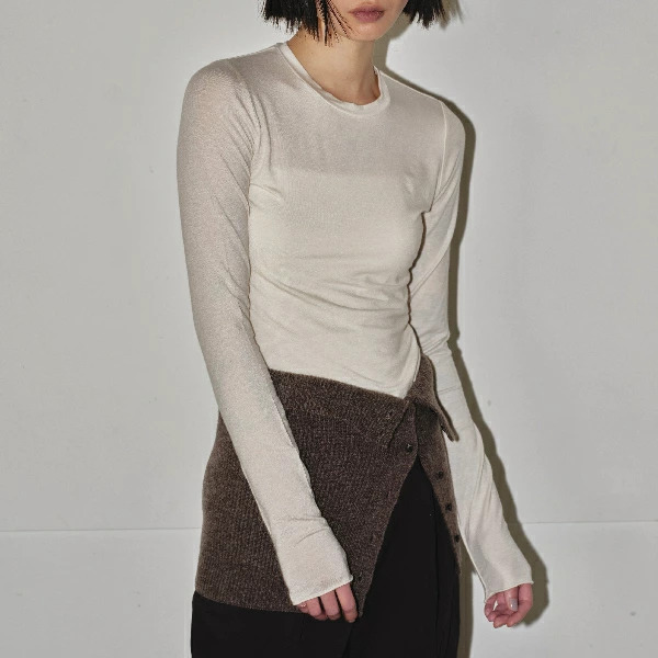 【即納】TODAYFUL トゥデイフル LIFEs ライフズ　Soft Mellow Longtee ソフトメローロングティ ロンTee 長袖 12420604 吉田怜香【2024】【AW】【2024秋冬】【2024AW】【入荷】