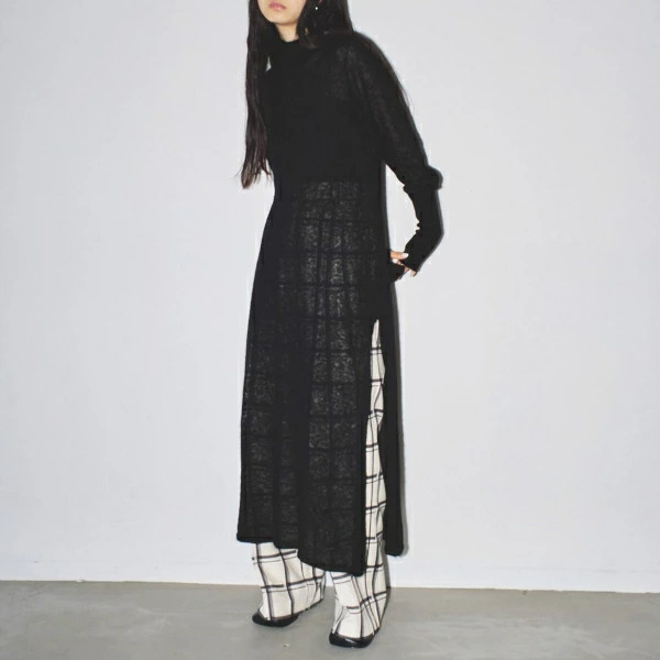 即納】TODAYFUL トゥデイフル LIFEs ライフズ Sheer Mohair Knitdress