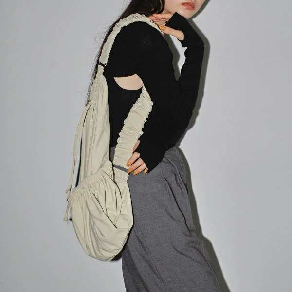 TODAYFUL / トゥデイフル】 Nylon Gather Bag（その他バッグ