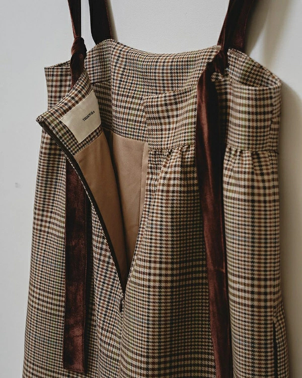 即納】TODAYFUL トゥデイフル LIFEs ライフズ Check Wide Combinaison