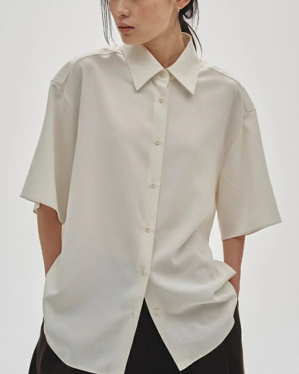 即納】TODAYFUL トゥデイフル LIFEs ライフズ Silk100% Halfsleeve 