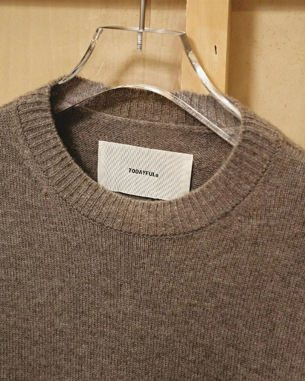 即納】TODAYFUL トゥデイフル LIFEs ライフズ Cashmere Seamless Knit