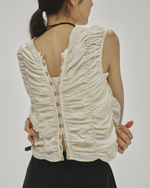 【todayful】Piping Shining Blouse TODAYFUL (トゥデイフル）Piping Shirring Blouse SALE