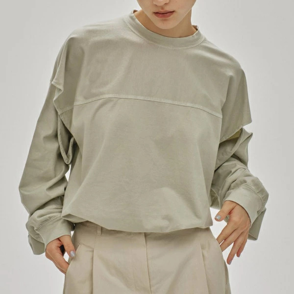 【即納】TODAYFUL トゥデイフル LIFEs ライフズ　Sleeve Slit Long T-shirts スリーブスリットロングTシャツ ロンT 長袖 12510603 吉田怜香【2025】【SS】【2025春夏】【2025SS】【入荷】の通販は