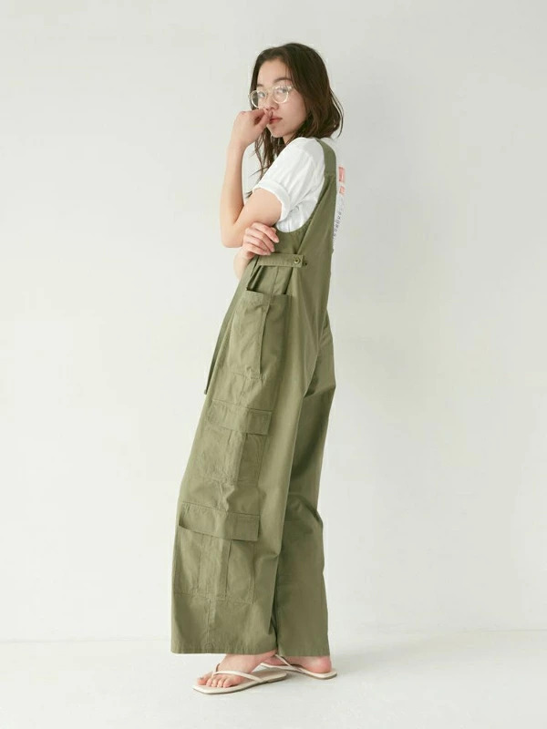 【即納】Ungrid アングリッド ミリタリーサロペット 112440300601【2024】【AW】【2024秋冬】【2024AW】【入荷】_5