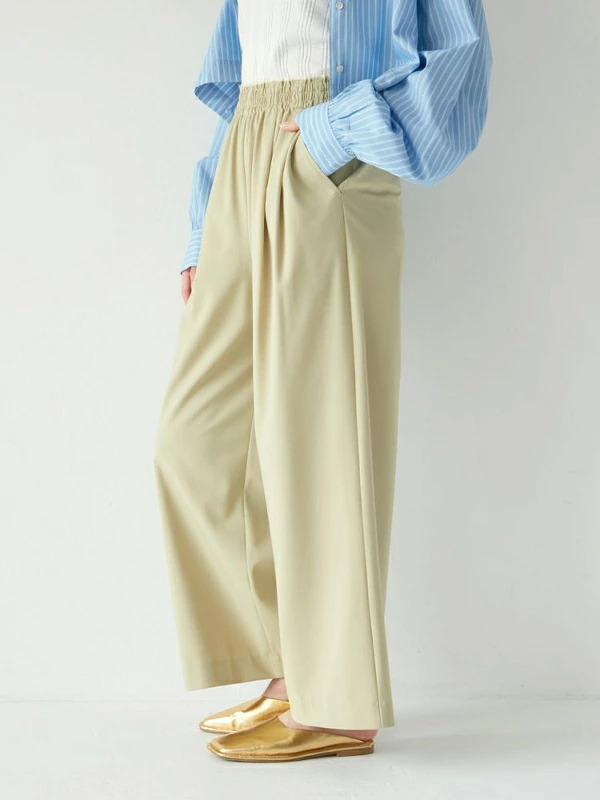 【即納】Ungrid アングリッド カットオフデザインラフタックパンツ 112440710601【2024】【AW】【2024秋冬】【2024AW】【入荷】