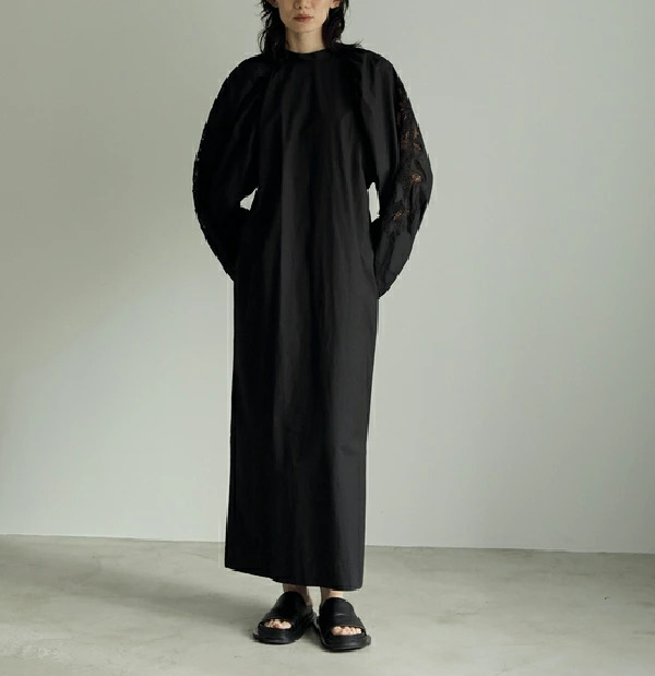 【即納】anuke アンヌーク anuke　Cutwork Embroidery Dress カットワークエンブロイダリードレス ワンピース 62410304 船曳ひろみ【2024】【AW】【2024秋冬】【2024AW】【入荷】 即納】anuke アンヌーク anuke Cutwork Embroidery Dress カットワーク