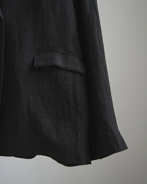 即納】anuke アンヌーク anuke Linen Sheer Jacket リネンシアー