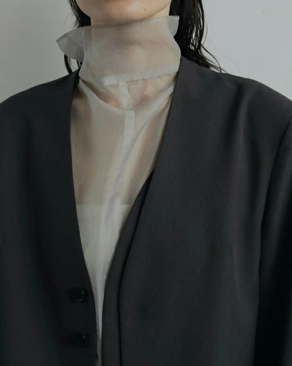 【即納】anuke アンヌーク anuke　Sheer Turtle Onepiece シアータートルワンピース 62520303 船曳ひろみ【2025】【AW】【2025夏秋】【2025AW】【入荷】 即納】anuke アンヌーク anuke Sheer Turtle Onepiece シアータートル