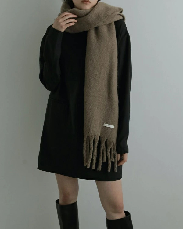 【即納】anuke アンヌーク anuke　Cocoon Mini Onepiece コクーンミニワンピース 62520305 船曳ひろみ【2025】【AW】【2025夏秋】【2025AW】【入荷】