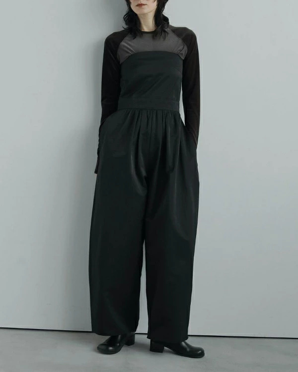 【即納】anuke アンヌーク anuke　Wide Bare Combinaison ワイドベアコンビネゾン 62520316 船曳ひろみ【2025】【AW】【2025夏秋】【2025AW】【入荷】 即納】anuke アンヌーク anuke Wide Bare Combinaison ワイドベア