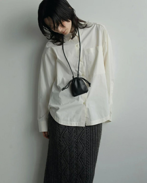 即納】anuke アンヌーク anuke Highcount Over Shirts ハイカウント