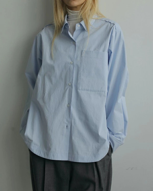 【即納】anuke アンヌーク anuke　Highcount Over Shirts ハイカウントオーバーシャツ 62520410 船曳ひろみ【2025】【AW】【2025夏秋】【2025AW】【入荷】 即納】anuke アンヌーク anuke Highcount Over Shirts ハイカウント