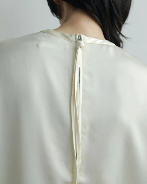 即納】anuke アンヌーク anuke Satin Over Tops サテンオーバー