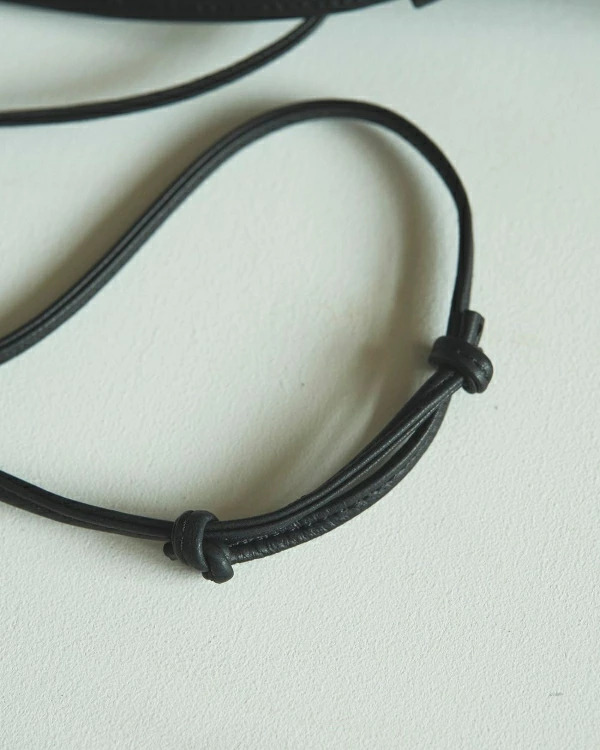 即納】anuke アンヌーク anuke Leather Mini Pochette レザーミニ