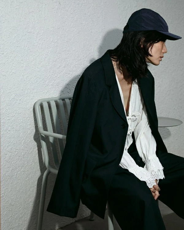 即納】anuke アンヌーク anuke Vneck Lace Blouse Vネックレース