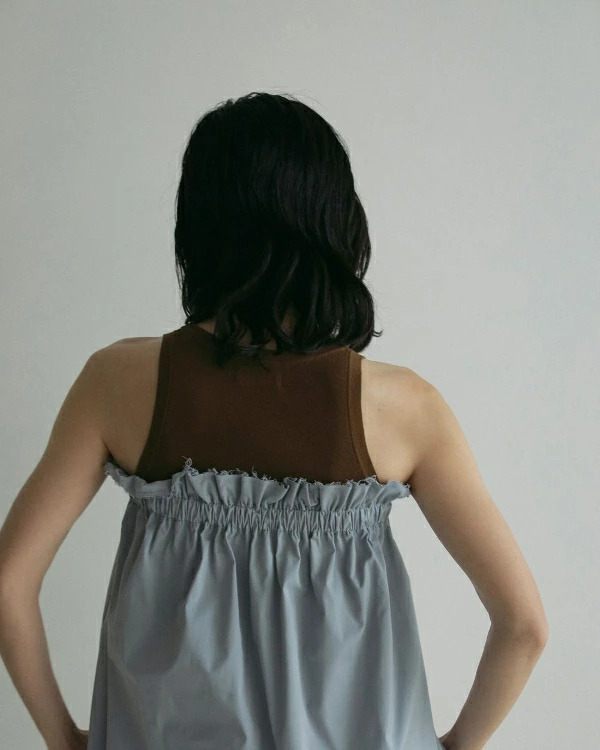 即納】anuke アンヌーク anuke Highgauge Knit Tanktop ハイゲージ