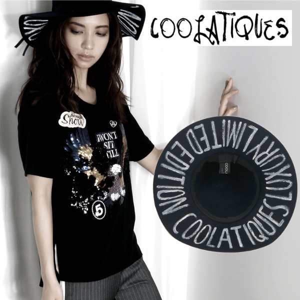 COOLA クーラ COOLAロゴペイントHAT　ハット　帽子【2018A/W】【入荷】（cq-33520）