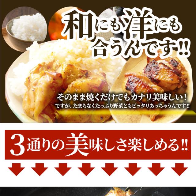 アヒージョ 肉 焼肉 にんにく 焼き鳥 焼鳥 ガーリック 簡単調理 5kg (250g×20) BBQ 焼肉 バーベキュー 鶏もも 食べ物 鶏肉 アウトドア お家焼肉 レジャー 焼肉用 業務用 送料無料 キャンプ キャンプ飯 お肉の しゃぶまる_11