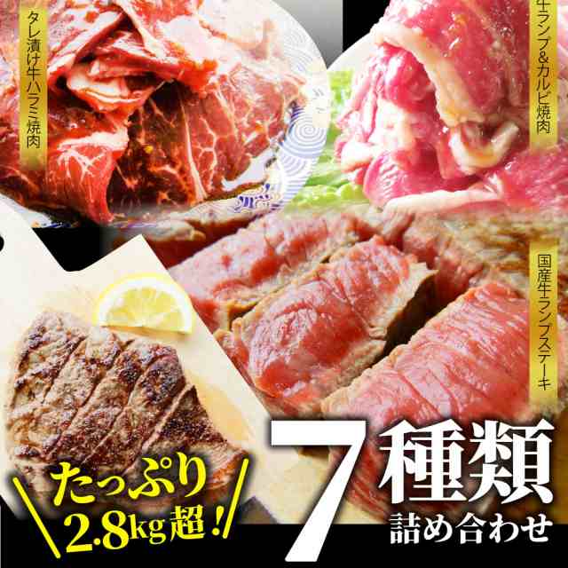 肉 福袋 2023年 国産牛入り 肉の福袋 「竹福袋」牛肉 食品 メガ盛り 総