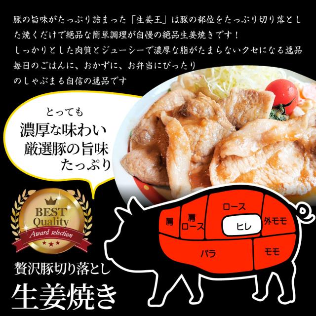 肉 訳あり 豚 生薑焼き 焼くだけ 3kg（250g×12）「生薑王」 ジューシー 入り合わせる 豚 生薑 焼き 切り落とし おかず *当日さし出し お肉の しゃぶまる
