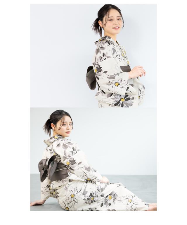 浴衣 セット レディース 浴衣セット 半幅帯 2024新作 大人 3点セット