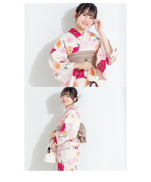 浴衣 セット レディース 浴衣セット 兵児帯 2024 大人 3点セット 薄黄色 クリーム 赤ピンク 桜 菊 金魚 ラメ S フリー 送料無料 浴衣 セット レディース 浴衣セット 兵児帯 2024 大人 3点セット 薄