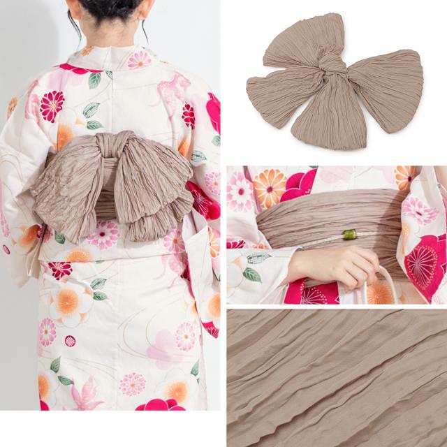 浴衣 セット レディース 浴衣セット 兵児帯 2024 大人 3点セット 薄