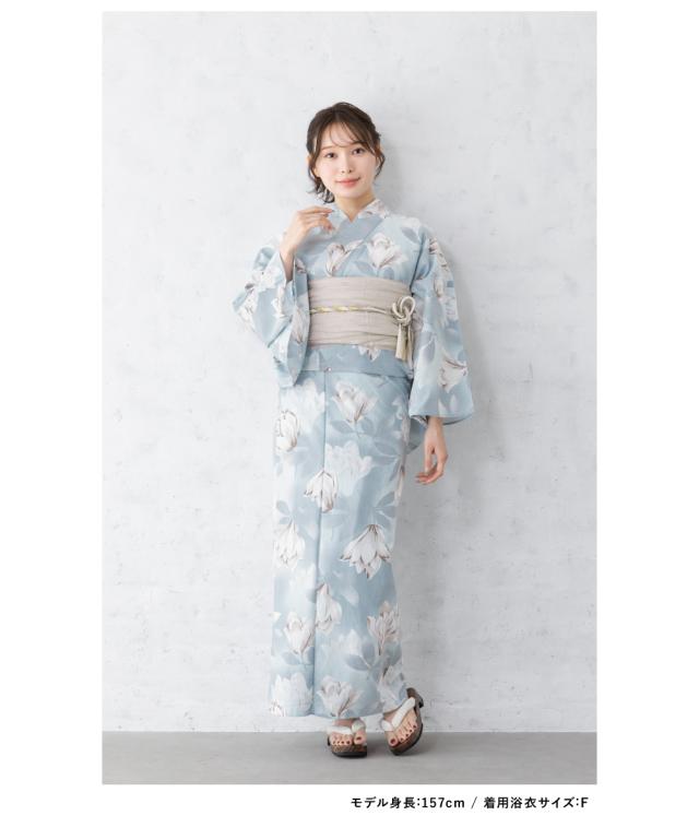 浴衣 セット レディース 浴衣セット 兵児帯 2024新作 大人 3点セット