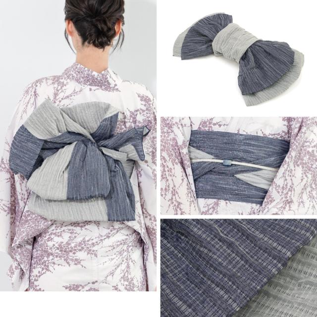浴衣 セット レディース 浴衣セット 兵児帯 2024 大人 3点セット