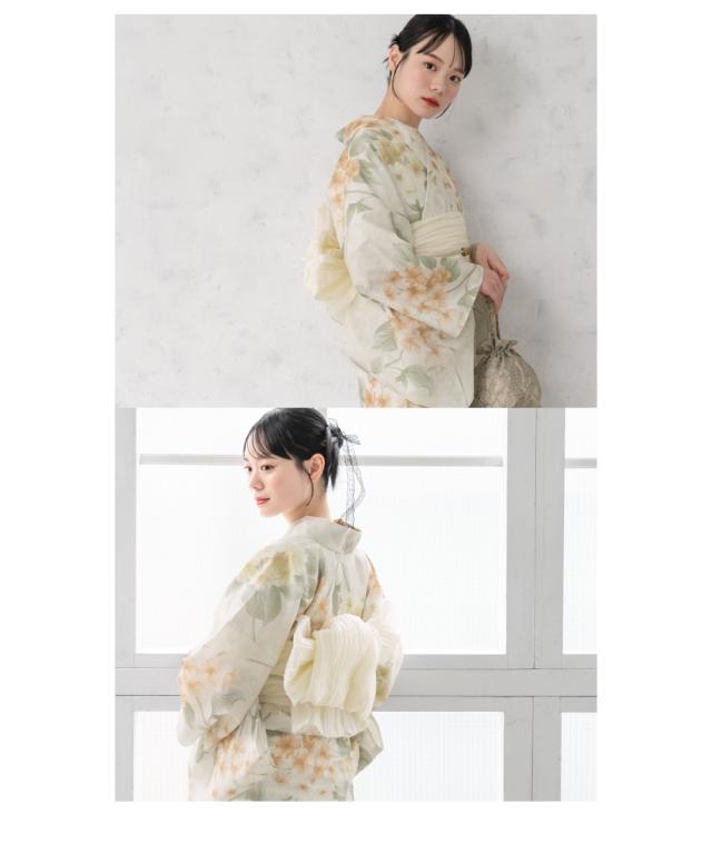 浴衣 セット レディース 浴衣セット 兵児帯 2024 大人 3点セット 赤