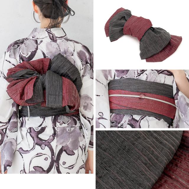 浴衣 セット レディース 浴衣セット 兵児帯 2024新作 大人 3点セット