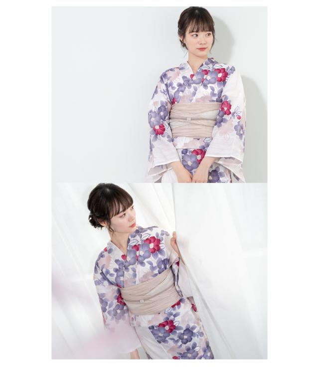 浴衣 セット レディース 浴衣セット 兵児帯 2024 大人 3点セット