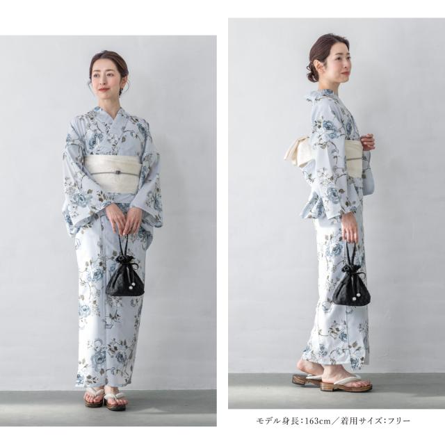 浴衣 セット レディース 二部式 セパレート 浴衣セット 半幅帯 2025