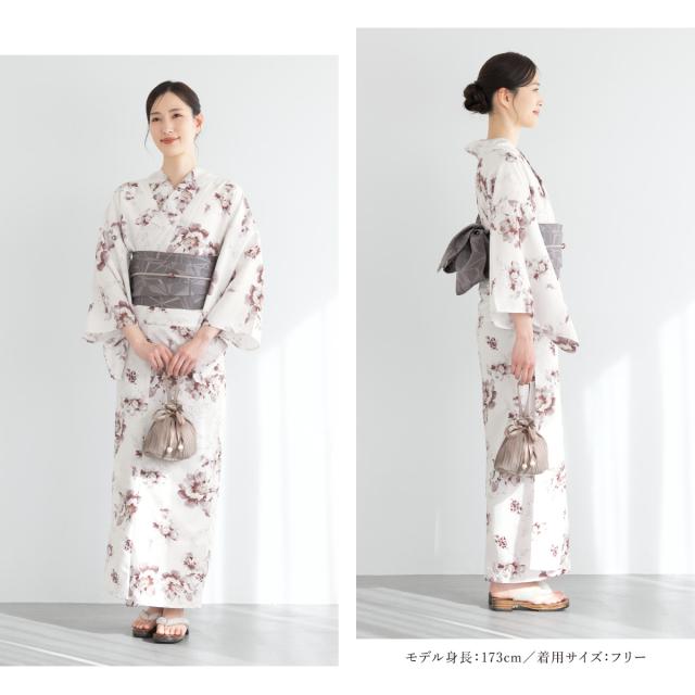 浴衣 セット レディース 二部式 セパレート 浴衣セット 半幅帯 2025
