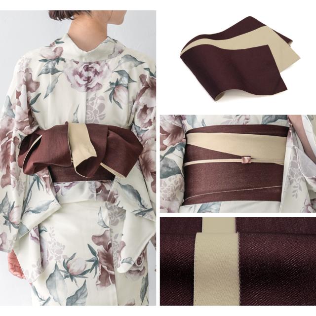 浴衣 セット レディース 浴衣セット 半幅帯 2025 floro 簡単 涼しい