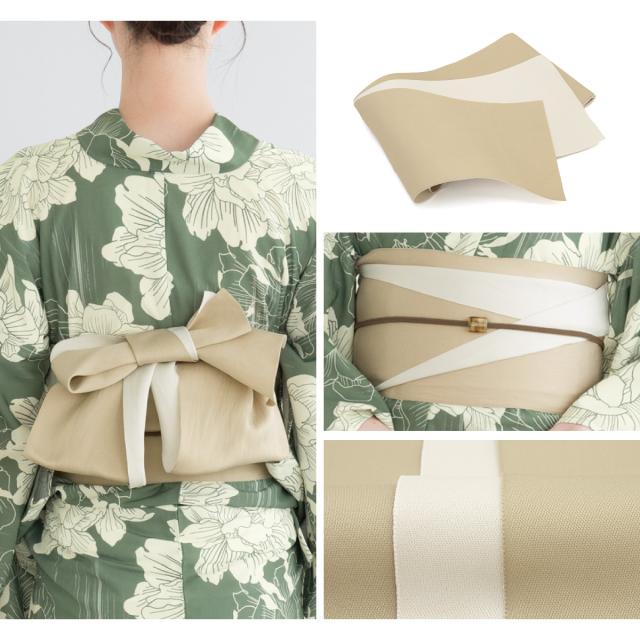 浴衣 セット レディース 浴衣セット 半幅帯 2025 floro 簡単 涼しい 緑 薄ベージュ クリーム 花柄 おしゃれ 大人 アラサー アラフォー ママ 下駄 S フリー 送料無料 浴衣 セット レディース 浴衣セット 半幅帯 2025 floro 簡単 涼しい 緑